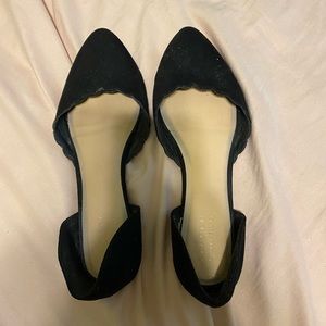 Lauren Conrad Black Flats